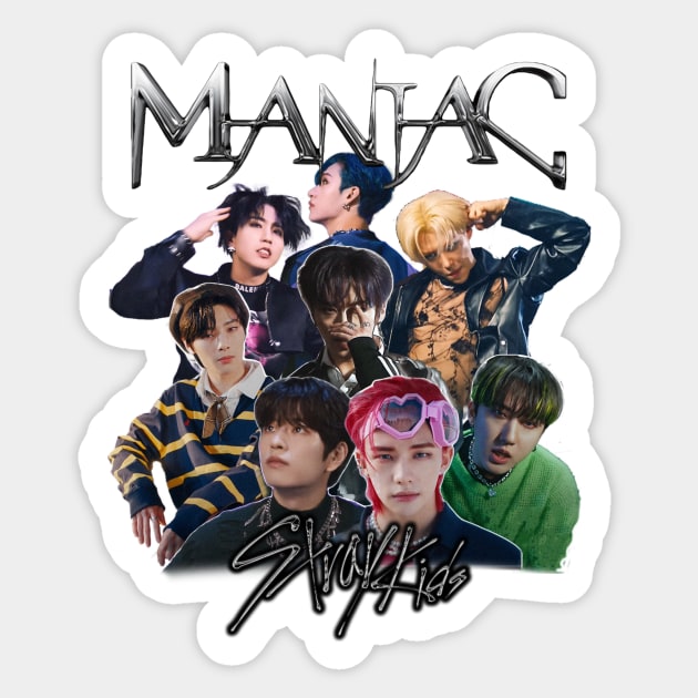 skz maniac Sticker by GlitterMess